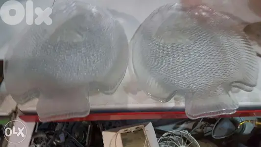 جاط زجاج سمك فرنسي مجموعة عدد 5