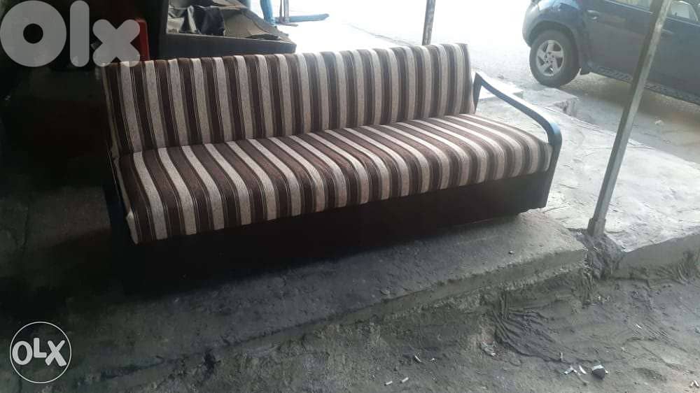 sofa bed. كوع خشب 0