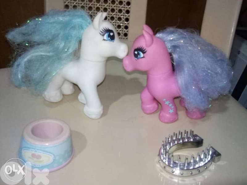 2 MY LITTLE PONY Rainbow Medium used still good dolls +2 pcs, both=18$ 0