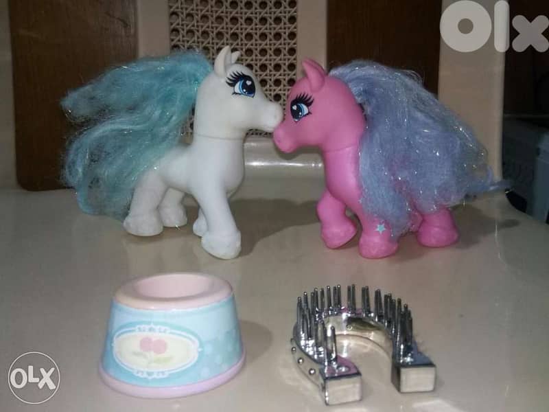 2 MY LITTLE PONY Rainbow Medium used still good dolls +2 pcs, both=18$ 3