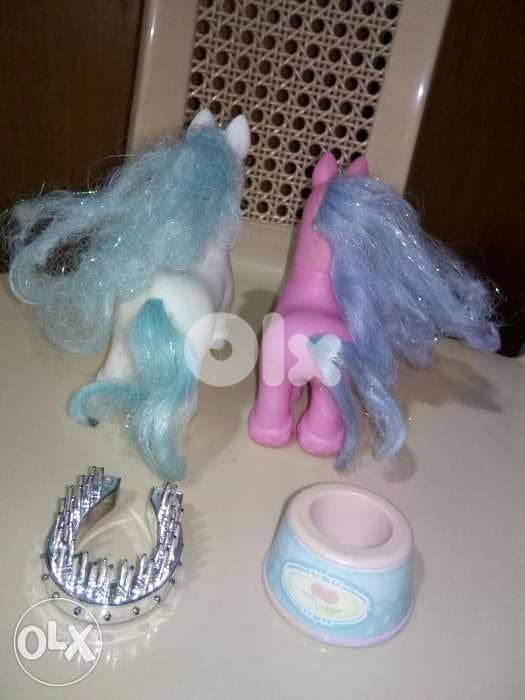 2 MY LITTLE PONY Rainbow Medium used still good dolls +2 pcs, both=18$ 2