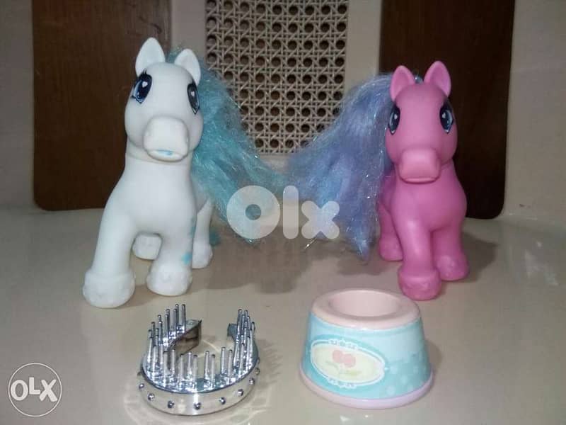 2 MY LITTLE PONY Rainbow Medium used still good dolls +2 pcs, both=18$ 1
