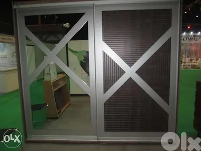 wooden closet