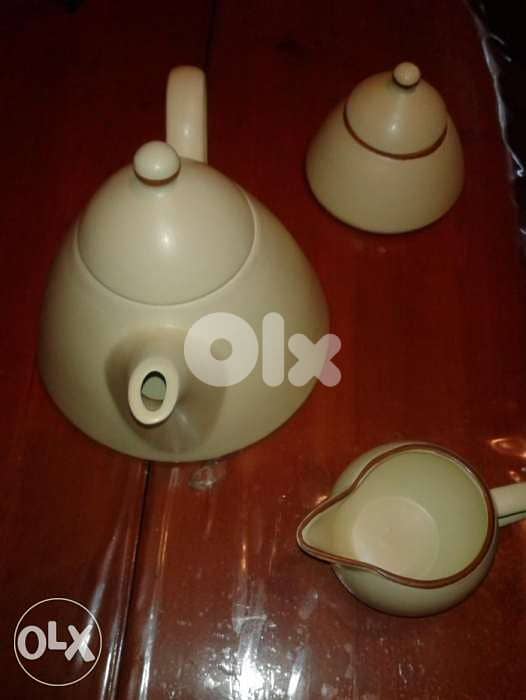 porcelaine tea set 3pcs 1