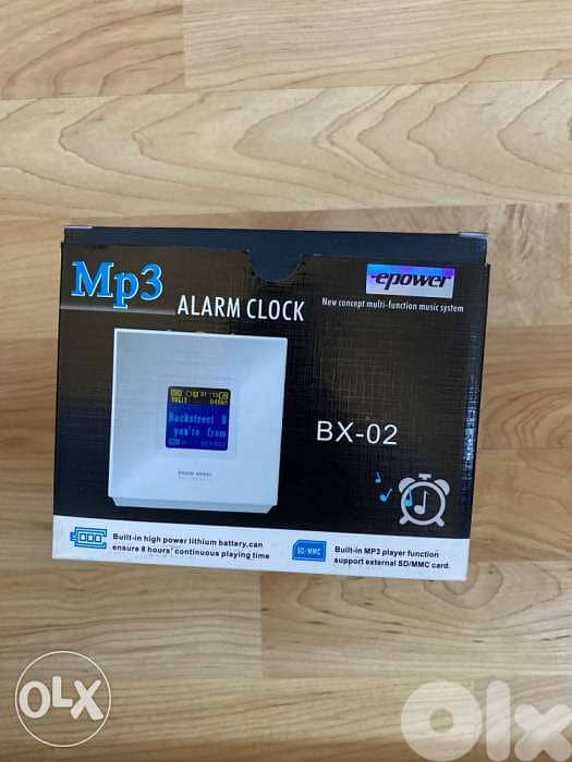 MP3 alarm clock 1