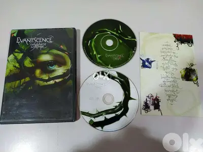 evanescence anywhere but home original cd +dvd