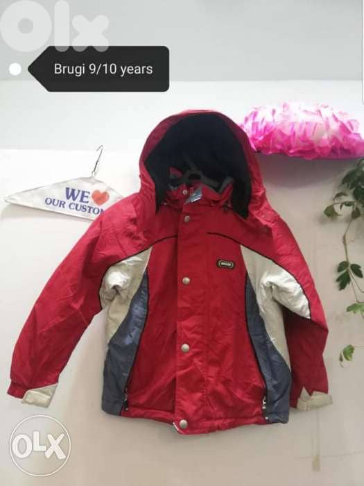 Brugi Red jacket 9/10 years 0