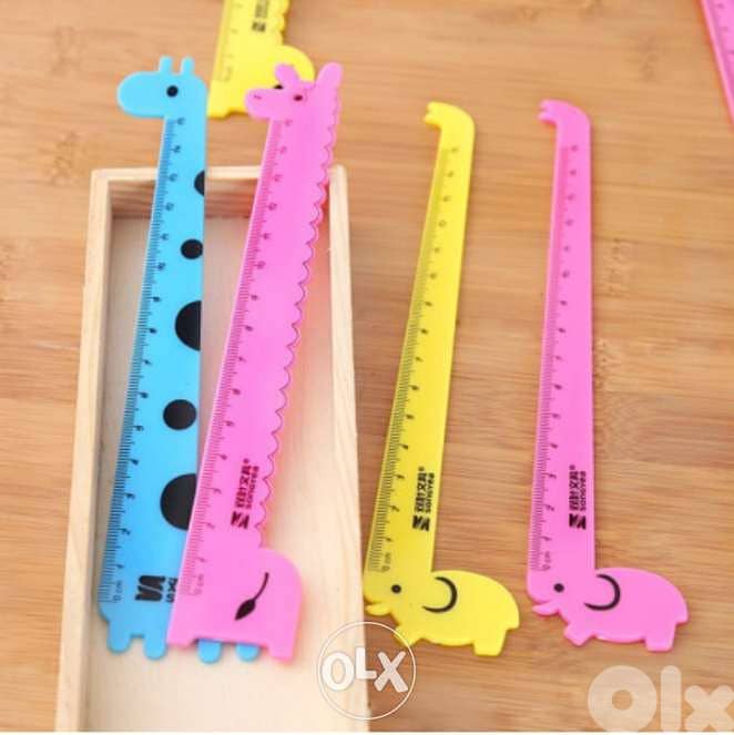 Unique giraffe elephant shape ruler 2$ 0