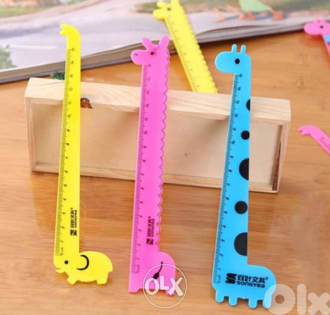 Unique giraffe elephant shape ruler 2$ 2