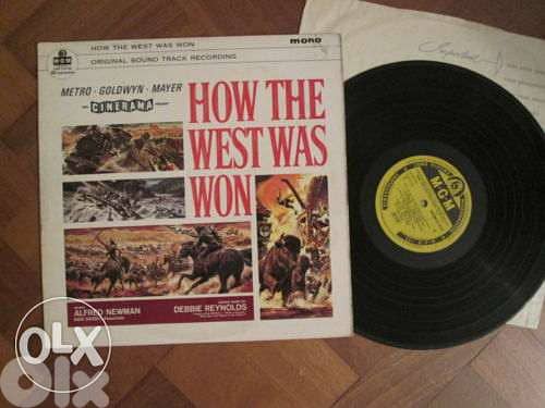 How The West Was Won - Original Soundtrack - UK MGM Mono LP 1963 0