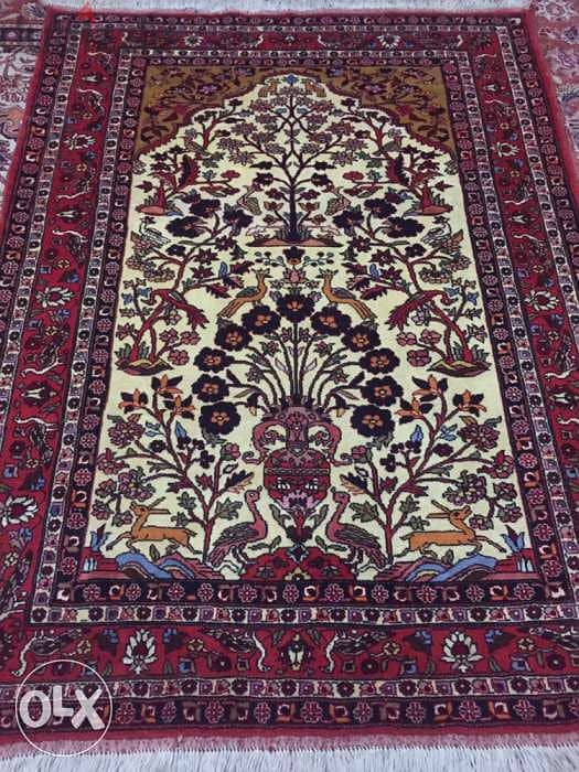 سجادة عجمية. شغل يدوي صوف. persian carpet. tapis. Hand made 1