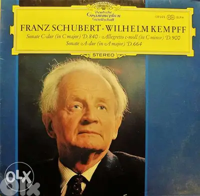 franz Schubert, Wilhelm Kempff vinyl lp