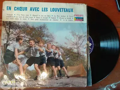 en choeur avec les louveteaux vinyl