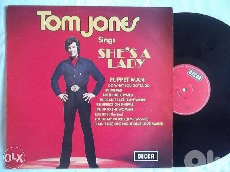 tom jones shes 'a lady vinyl 0
