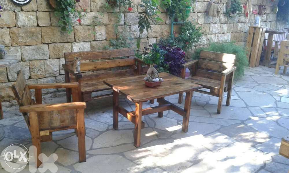 Special offer for one month set of 1 double seat 2 single seat 1 Table 0