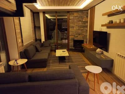 L08980-High-end Furnished Chalet For Rent in Faraya