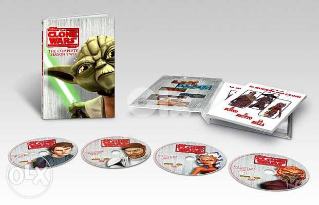 star wars clone wars season 2 original 4 dvds 0
