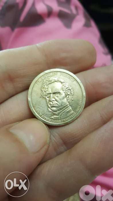 USA president Washington Jefferson Taylor. . . etcOne Dollar Coin 0