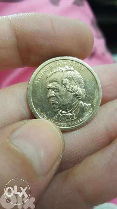 USA president Washington Jefferson Taylor. . . etcOne Dollar Coin 3