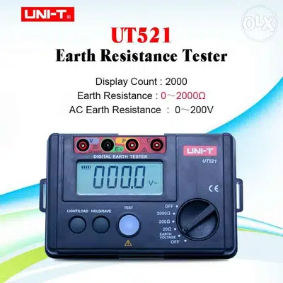 Earth tester ut521
