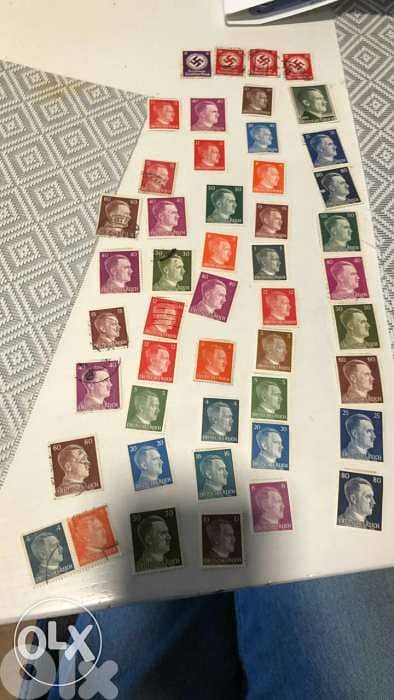Hitler German Nazi Stamp 0