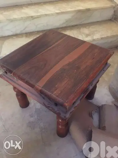 solid wood table