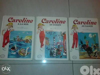 les aventures de caroline  v good condition 10$ the volume