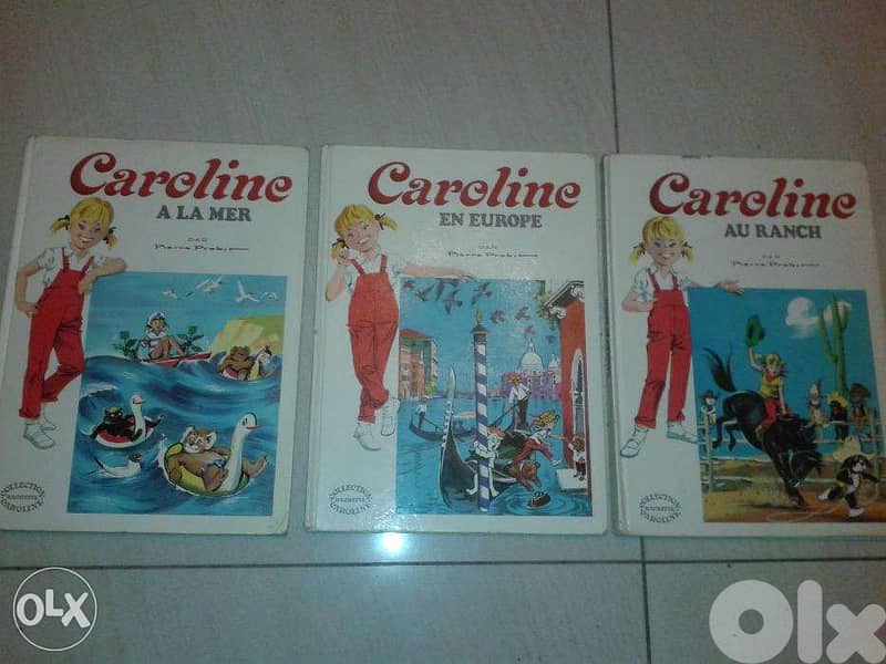 les aventures de caroline  v good condition 10$ the volume 0