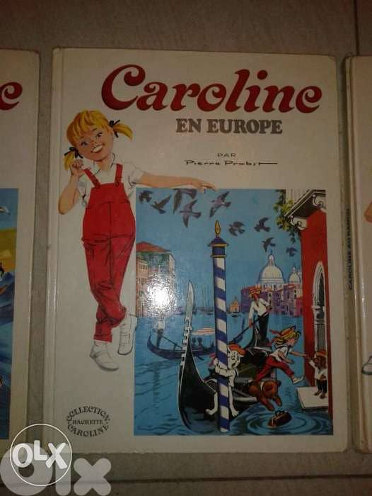 les aventures de caroline  v good condition 10$ the volume 1