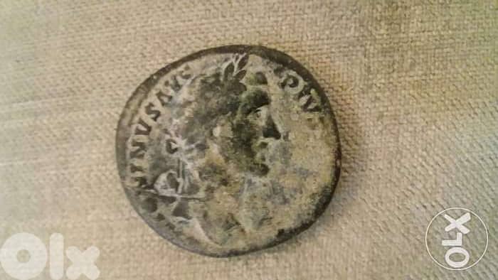 Roman Emperor Antonious Pius of Great Rome Bronze Ancient Coin 138 AD 0