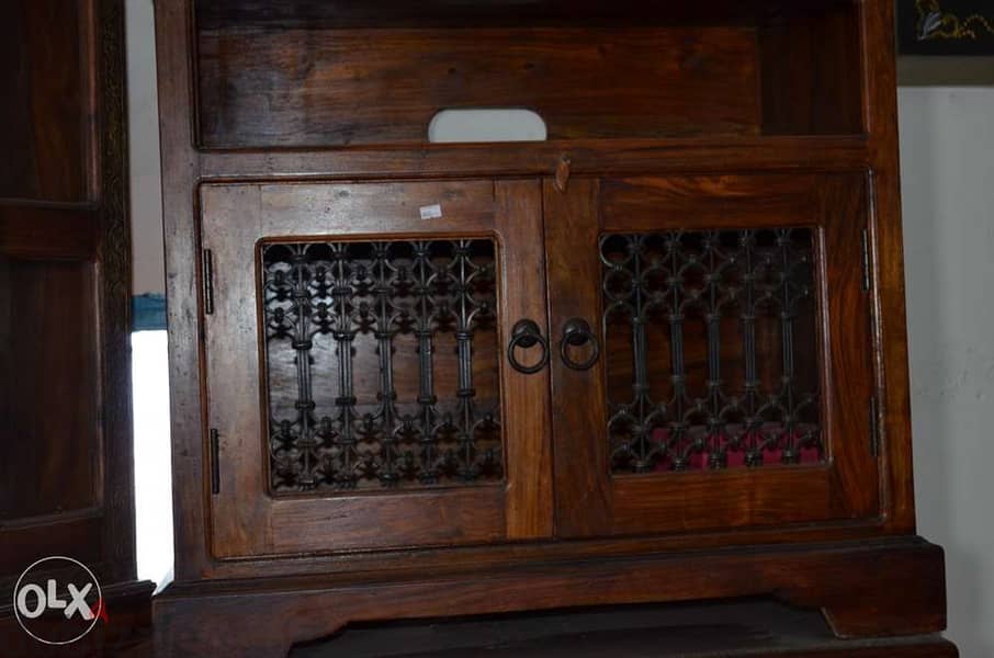 tv cupboard solid wood 1