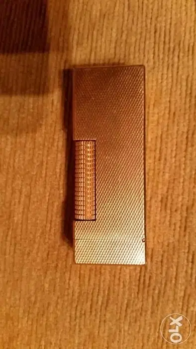 Old dunhill lighter gold plate %100
