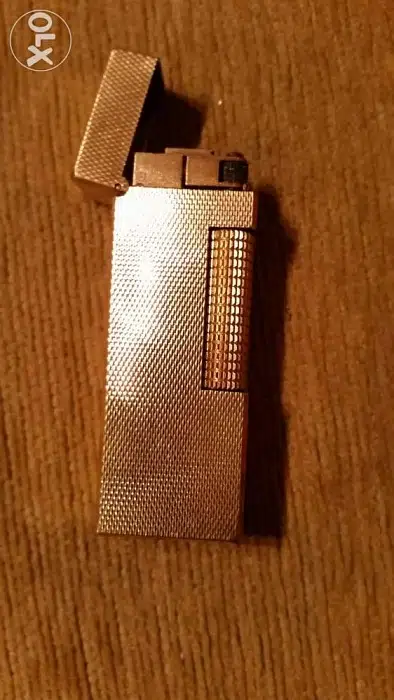 Old dunhill lighter gold plate %100
