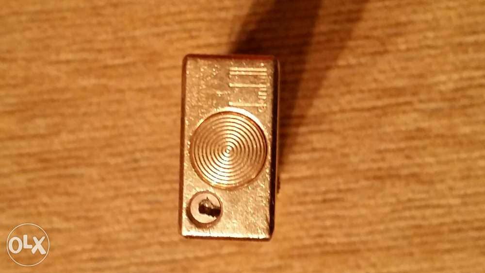 Old dunhill lighter gold plate %100 2