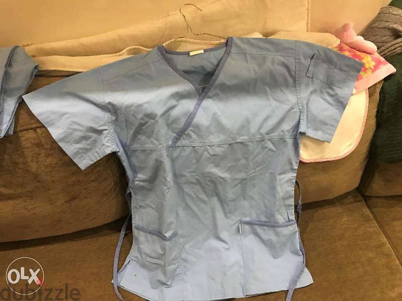 4 housemaid nurses uniforms 100% cotton 0