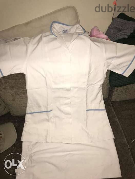 4 housemaid nurses uniforms 100% cotton 5