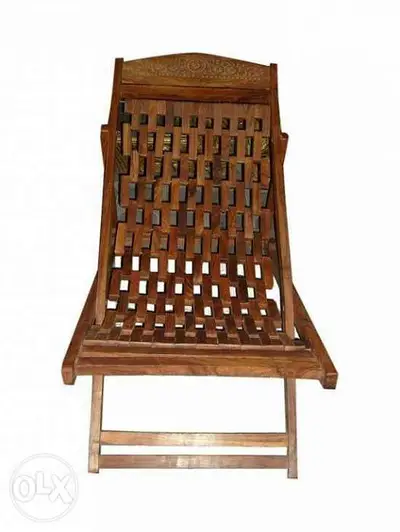 solid wood chair flexible chair big and one small