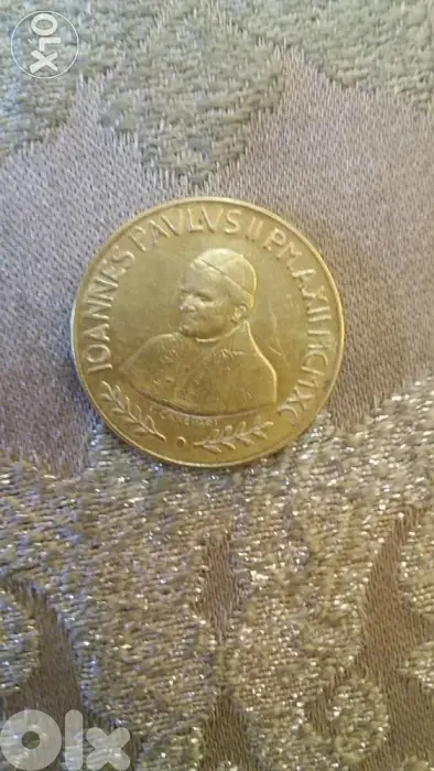 Pope Jean Paul 2 of Vetican Commemorative Bronze Coin very special