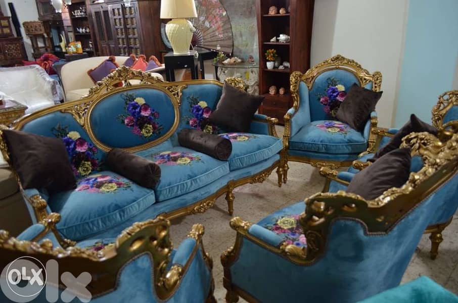 salon steel zein wood french 1