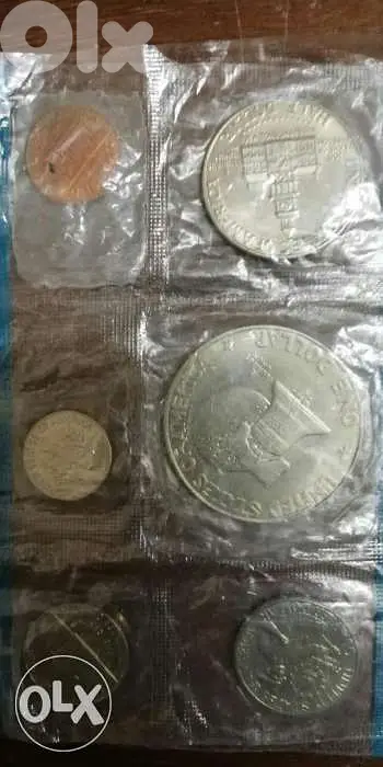 Set of Six USA Coins for the 200th Anniversary of the independence