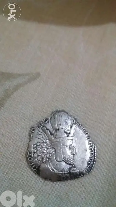 Large Ancient Silver Sasanian Persian Coin king Shapur II year 309AD