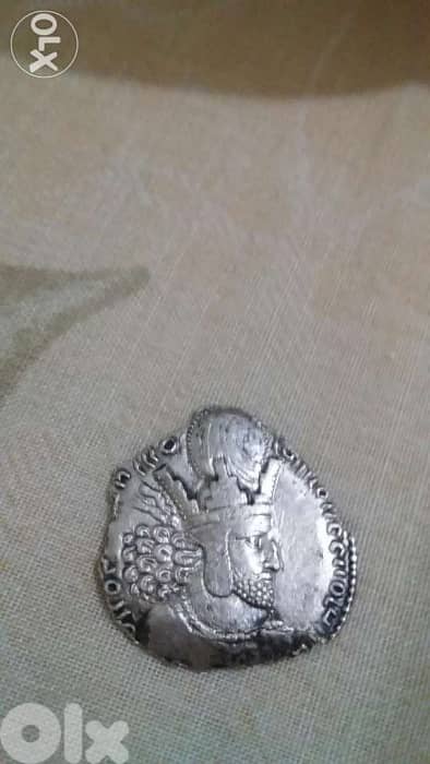 Large Ancient Silver Sasanian Persian Coin king Shapur II year 309AD 0