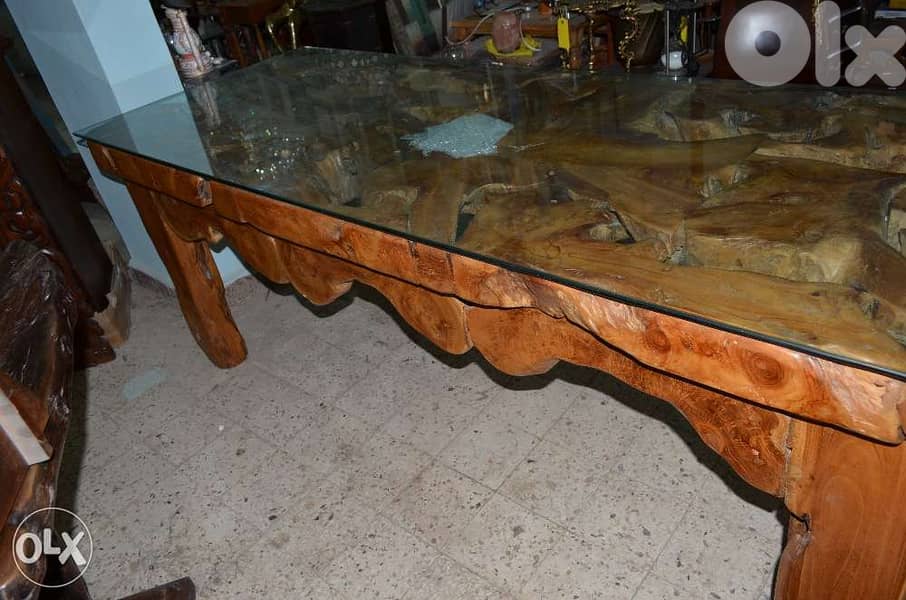 dining table all solid wood 1