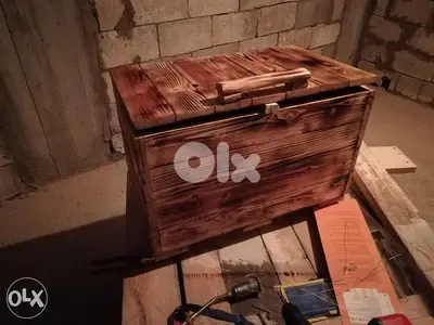 صندوق خشب شكل قديم old box style wood صندوق خشب شكل قديم old box style wood