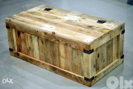 صندوق خشب شكل قديم rustic wood box