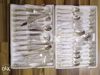 Silver serving set