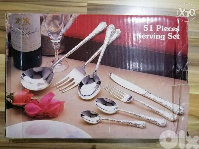 Silver serving set 1