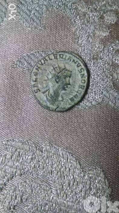Roman Ancient Bronze Coin of Emperor Valerian the Elder year 256 AD 0