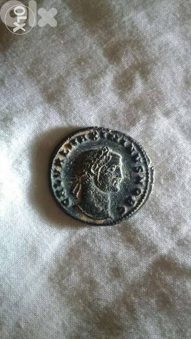 Roman Ancient Bronze Coin of Emperor Maximinus II year 308 AD 0