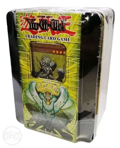 Brand New Yu-Gi-Oh Playing Cards - Black Tin Box